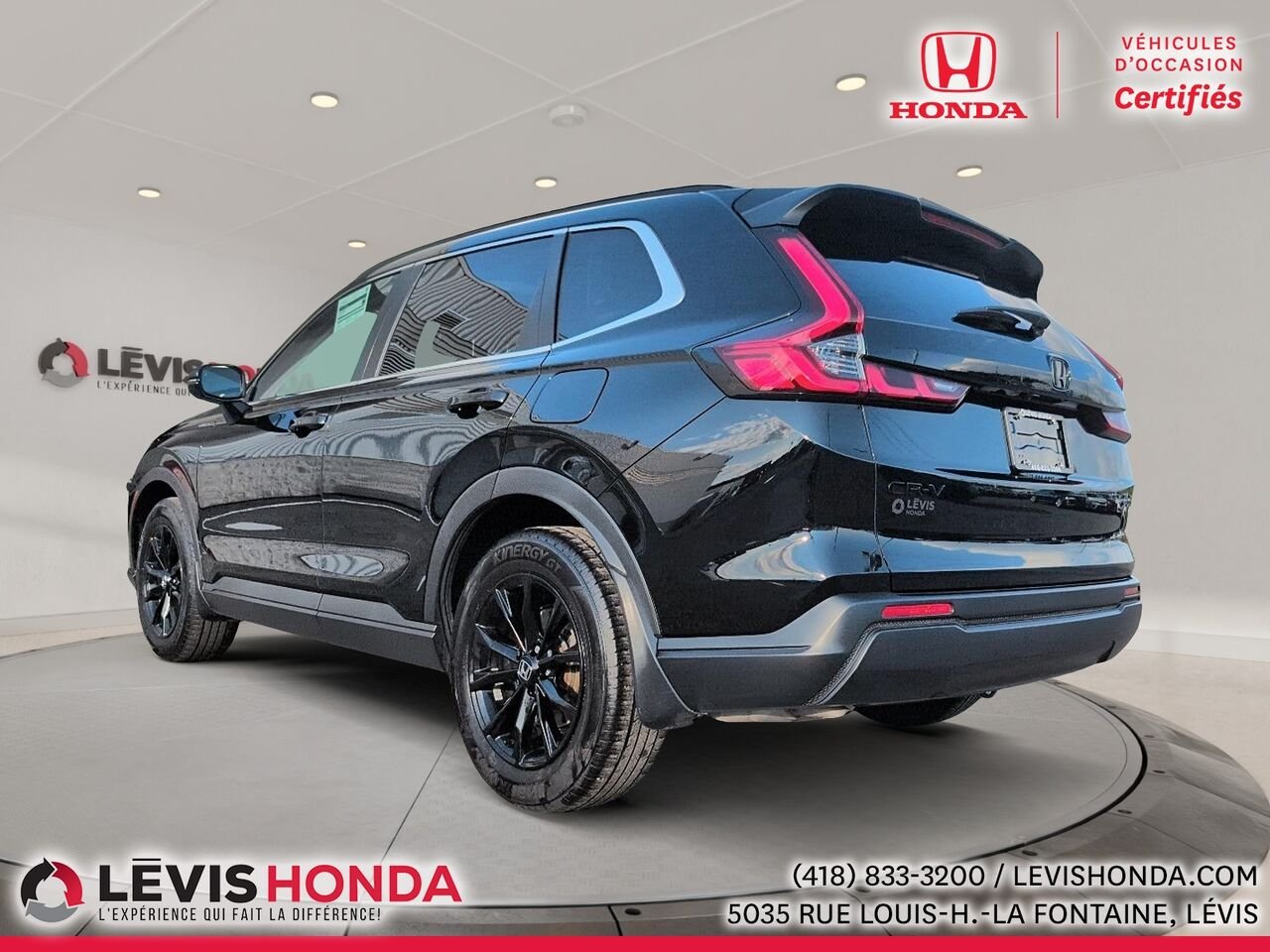 Honda CR-V Sport AWD Sport Traction Intégrale 2024 Noir Lévis - photo #11