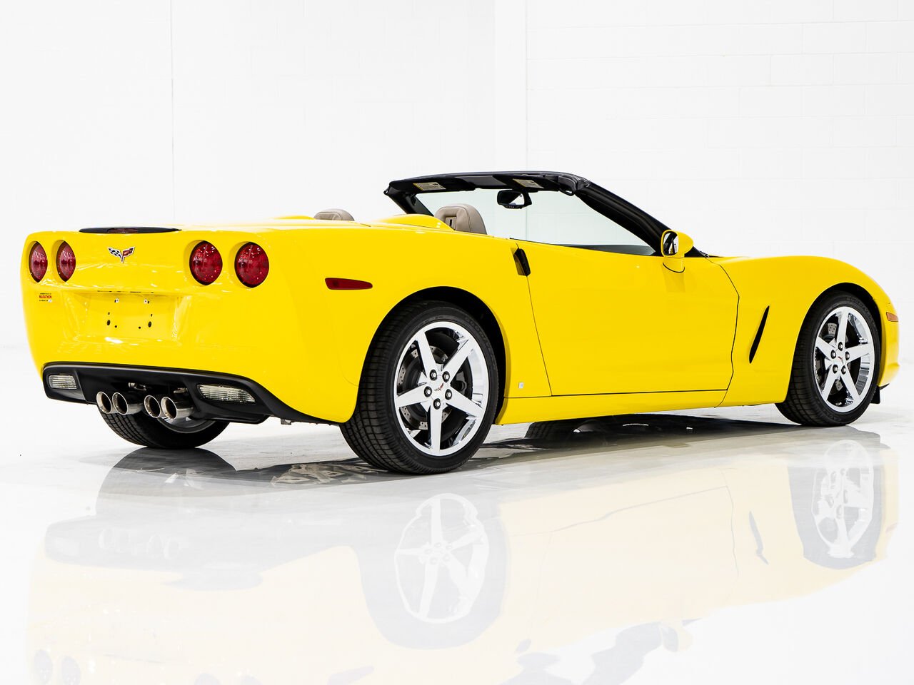 2008 Chevrolet Corvette With only 900km (563mi) From new with window sticker Yellow Kirkland - photo #14