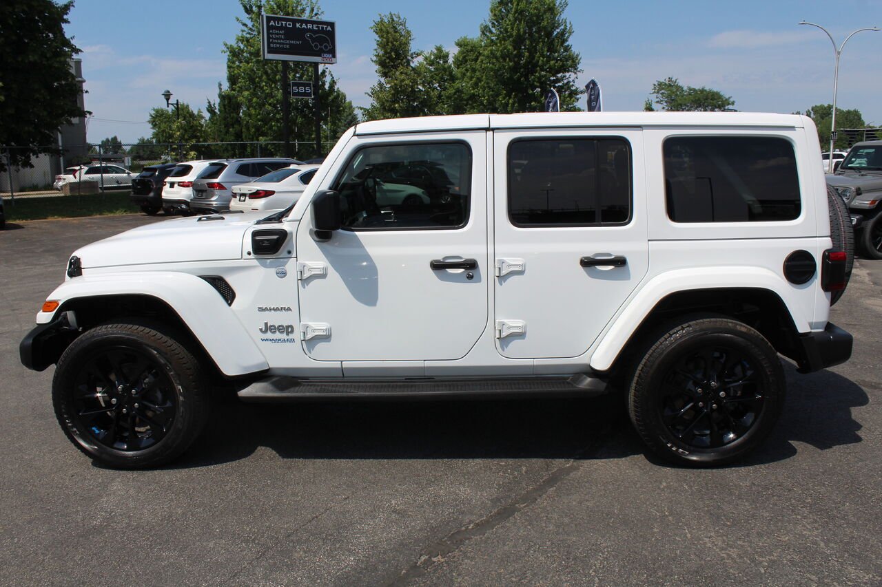 2022 Jeep Wrangler 4xe VIN: 1C4JJXP6XNW107114 White Sainte-Rose - photo #5