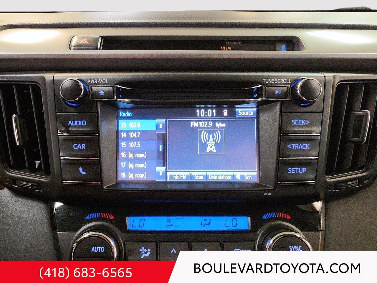 Toyota RAV4 100287A-010 | XLE, AWD 2016 Argent Québec - photo #13