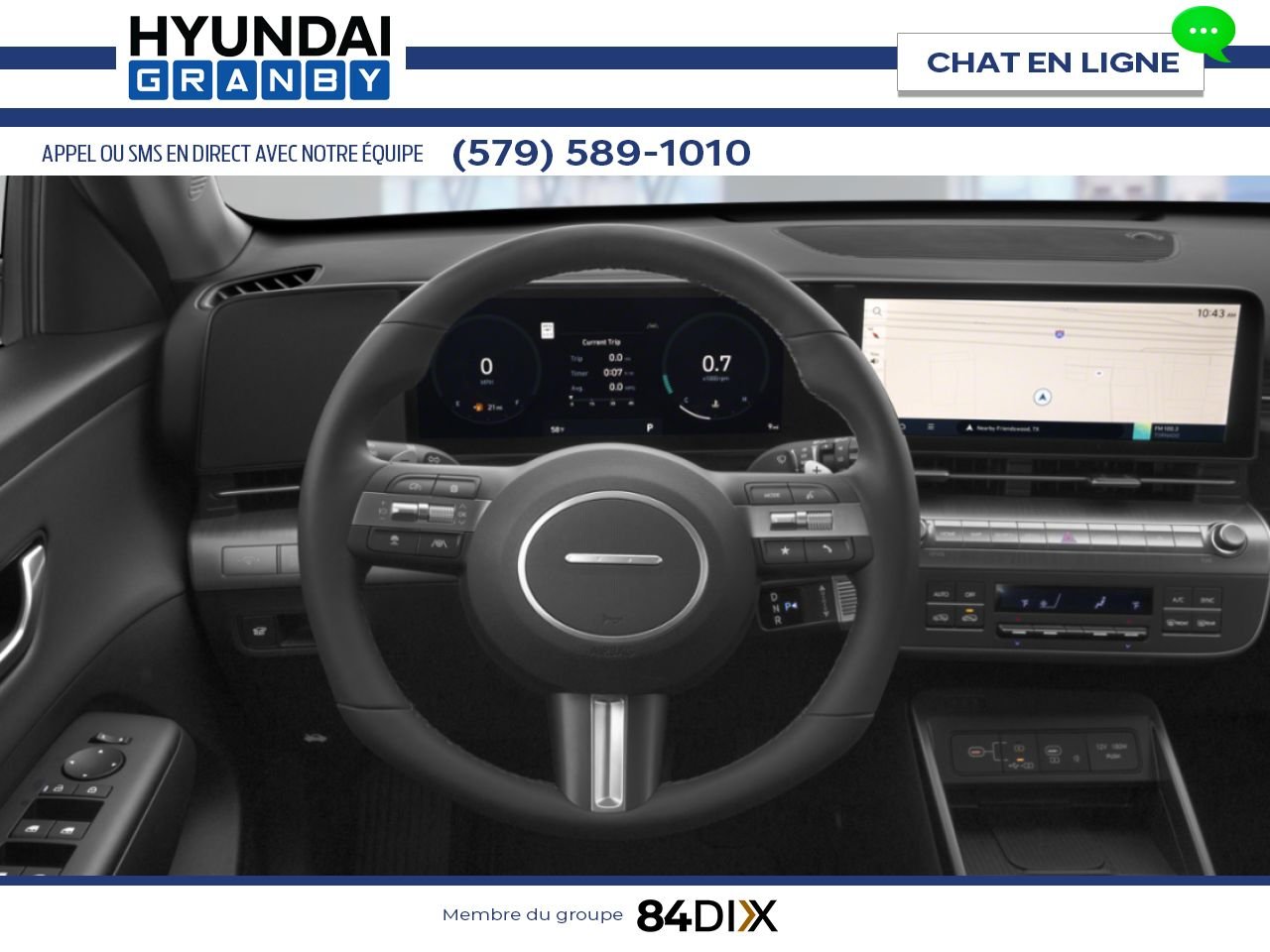 HYUNDAI Kona 2026 Gris écotronique Granby - photo #5