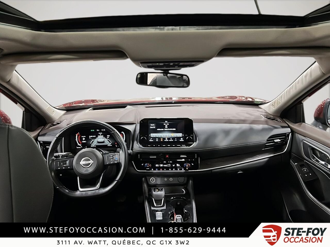 Nissan Rogue Platine 4WD Cuir 2023 Rouge Québec - photo #9