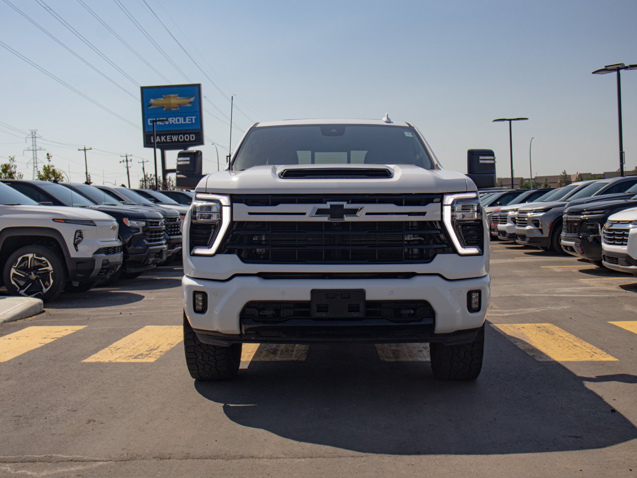 2024 Chevrolet Silverado 3500HD 4WD Crew Cab 159 LTZ White Sherwood Park - photo #2