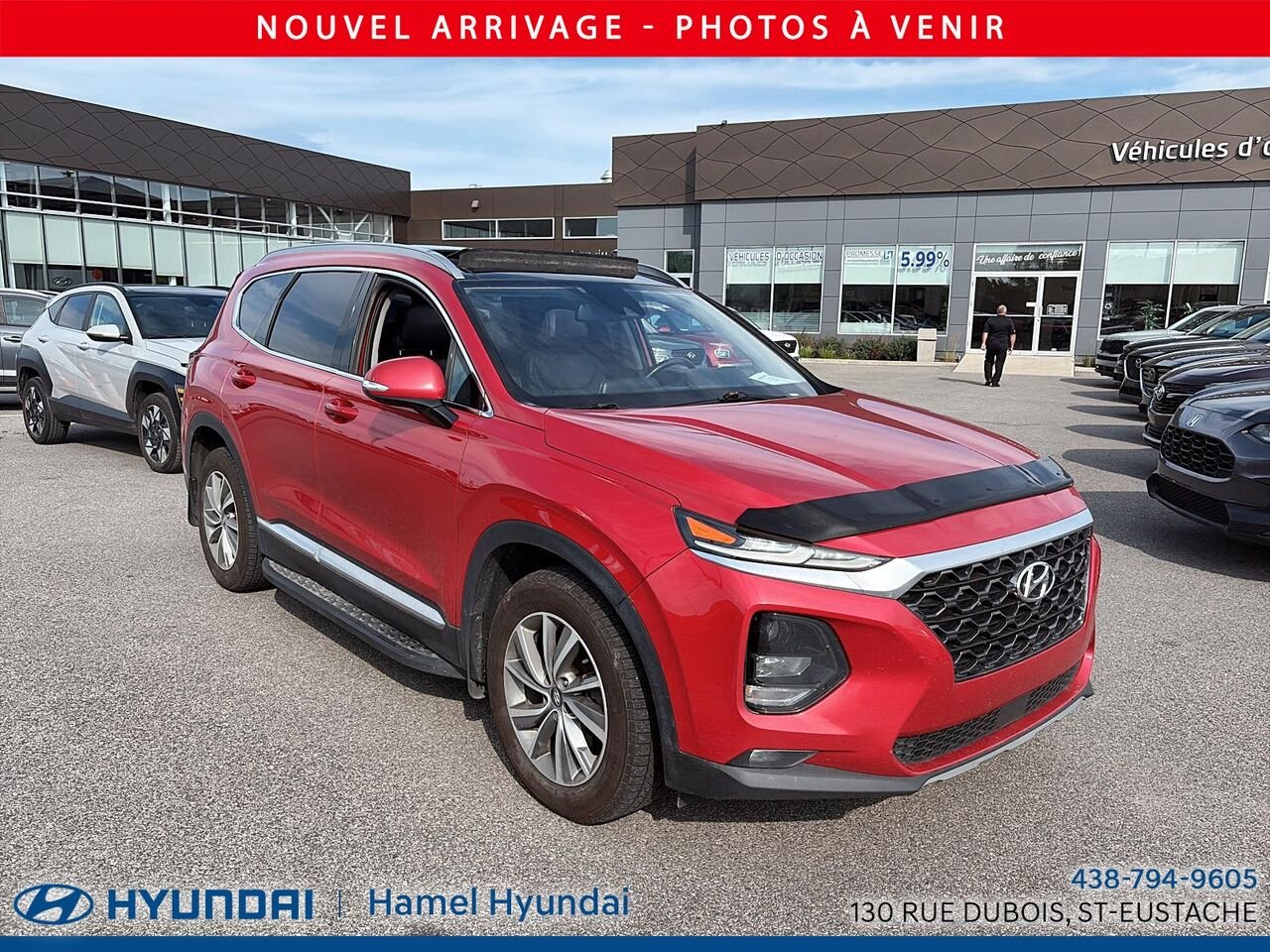 Hyundai Santa Fe 2020 Rouge Saint-Eustache - photo #1
