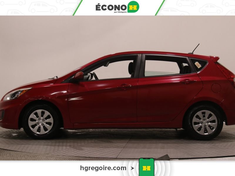Hyundai Accent 822116 | GL AUTO GR ÉLEC A/C BLUETOOTH 2016 Rouge Laval - photo #4