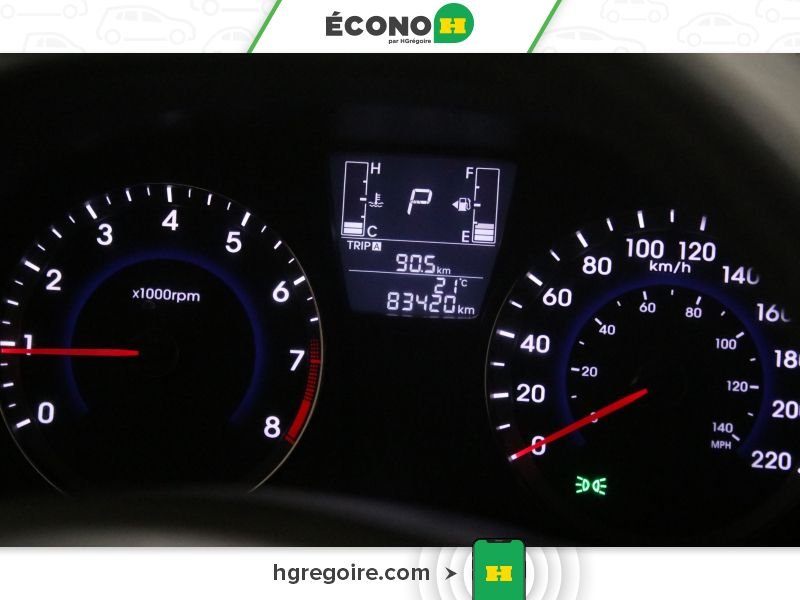 Hyundai Accent 822116 | GL AUTO GR ÉLEC A/C BLUETOOTH 2016 Rouge Laval - photo #18