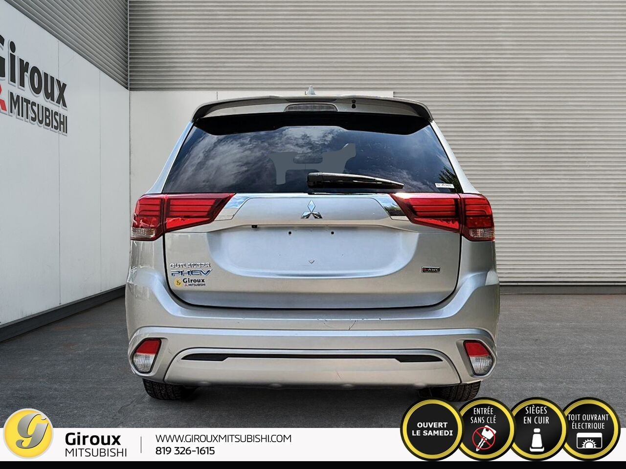 2022 MITSUBISHI OUTLANDER PHEV BLACK EDITION Grey Sainte-Agathe-des-Monts - photo #2