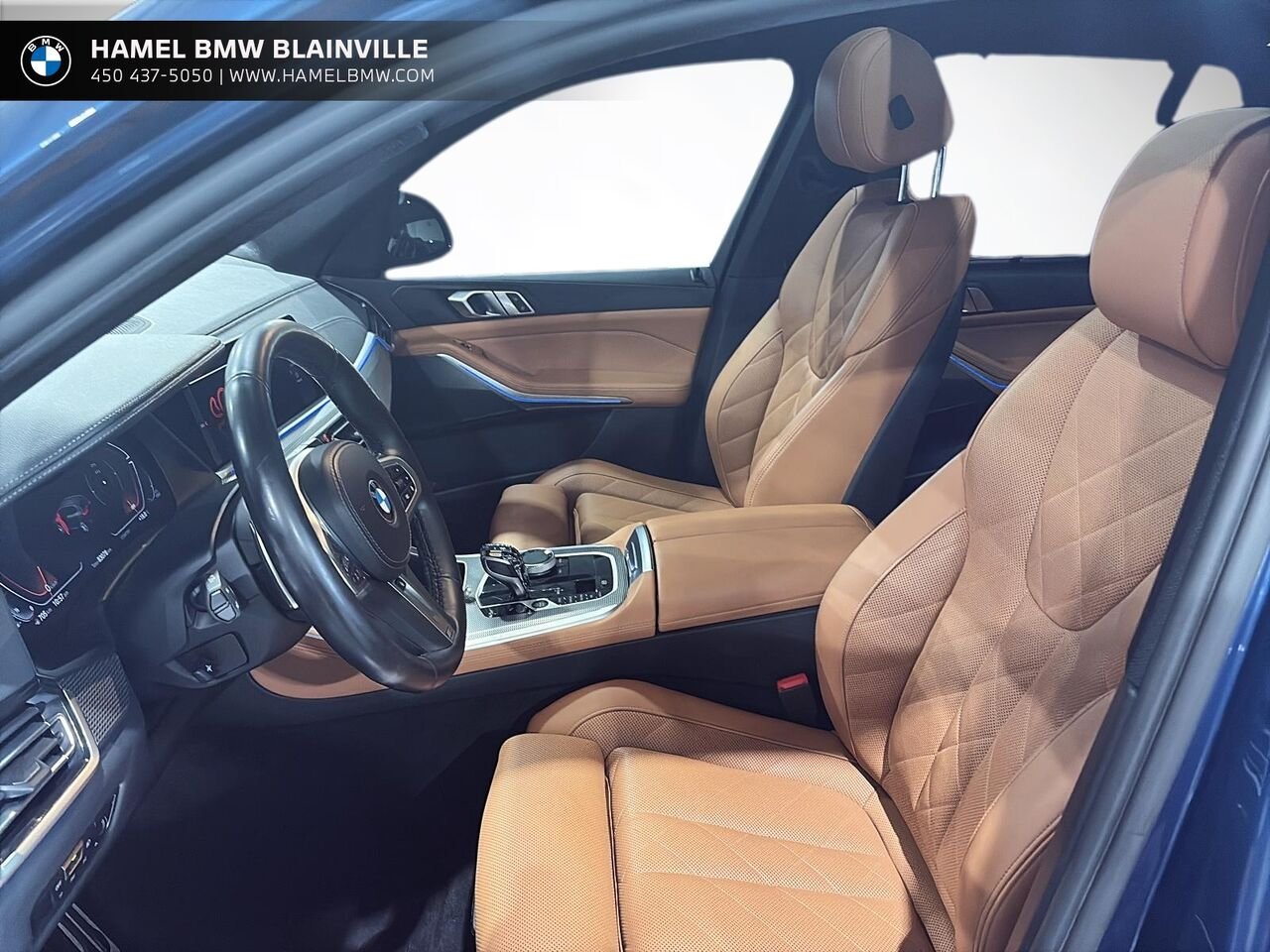 BMW X5 xDrive40i véhicule d'activités sportives 2023 Bleu Blainville - photo #8