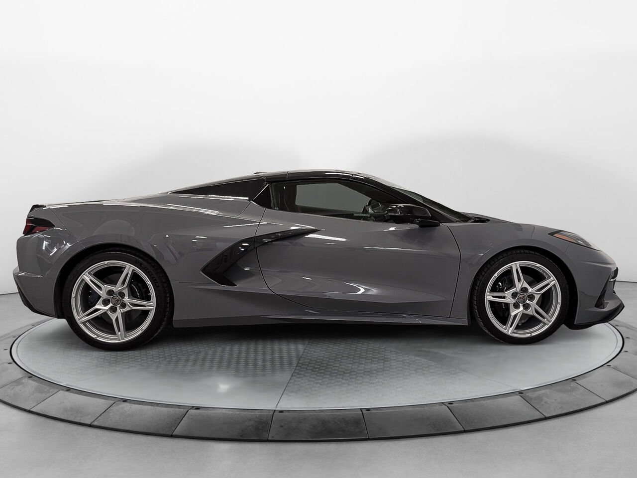 CHEVROLET CORVETTE STINGRAY CABRIOLET Exhaust Performance Suspension Active Bas Km 2024 GRIS LOUP DE MER- TRIPLE COUCHE Sherbrooke - photo #6
