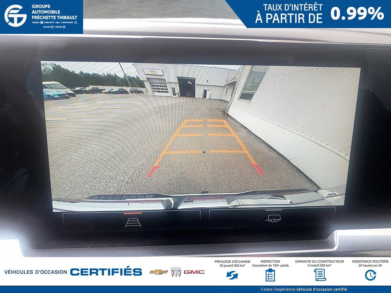GMC SIERRA Elevation cabine multiplace 4RM 157 po 2024 Blanc Montmagny - photo #18