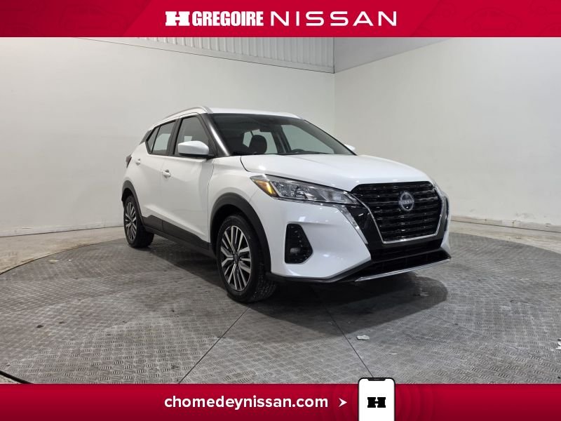 Nissan Kicks CL7272 | SV Mag Carplay Bancs Chauffants à partir 2.99% 2024 Blanc Laval - photo #0