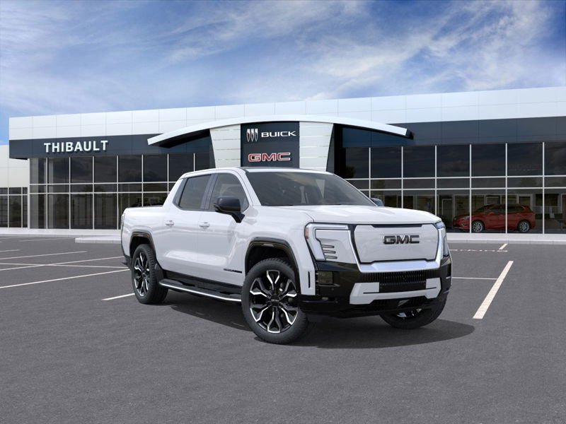 GMC Sierra EV Denali à autonomie prolongée 2025 Blanc sommet Saint-Eustache - photo #0