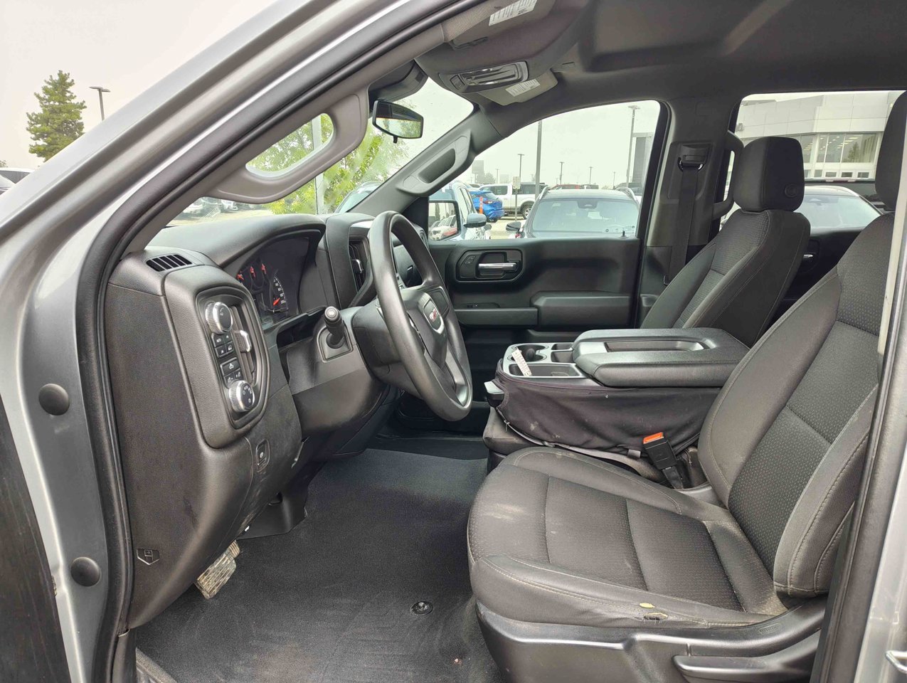 2023 GMC Sierra 1500 4WD Crew Cab 147 Pro Grey Sherwood Park - photo #7