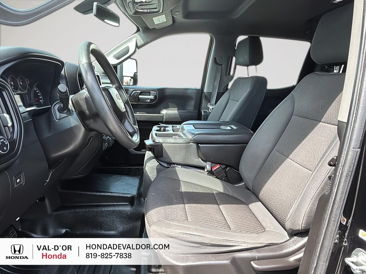 Chevrolet Silverado 1500 WT cabine multiplace 4RM 147 po 2020 Noir Val-d'Or - photo #6
