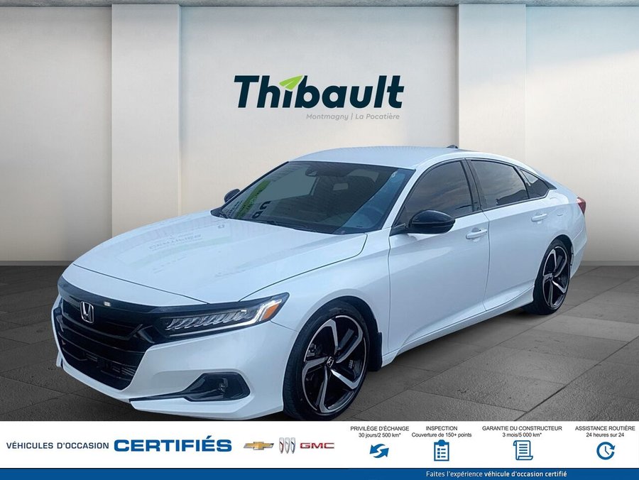 HONDA ACCORD SE SE CVT 2022 Blanc
