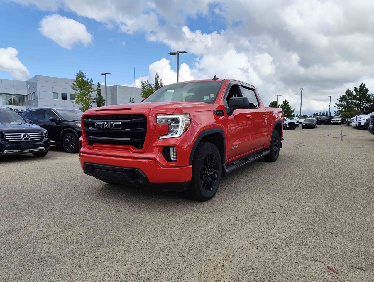 2021 GMC Sierra 1500 4WD Crew Cab 147 Elevation Red Sherwood Park - photo #3