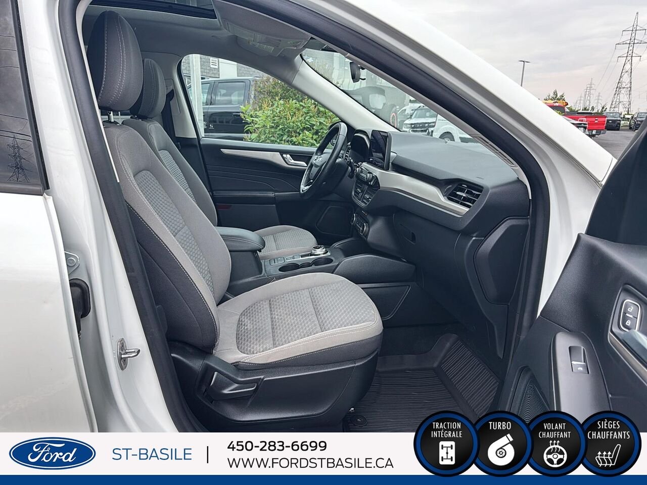 Ford Escape 2021 Blanc Saint-Basile-le-Grand - photo #11