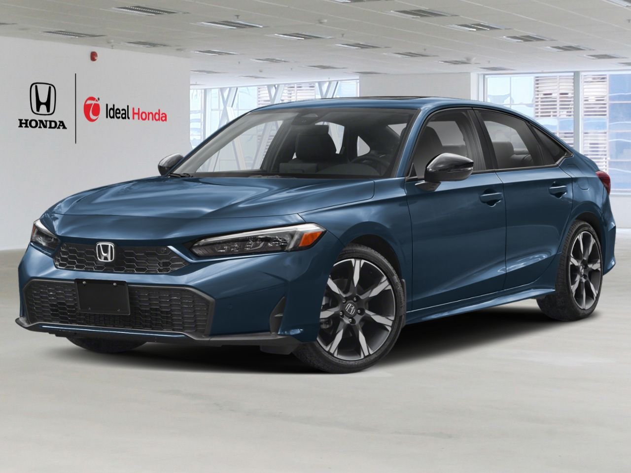 2026 HONDA Civic Sedan Hybrid Blue Lagoon Pearl Mississauga - photo #0