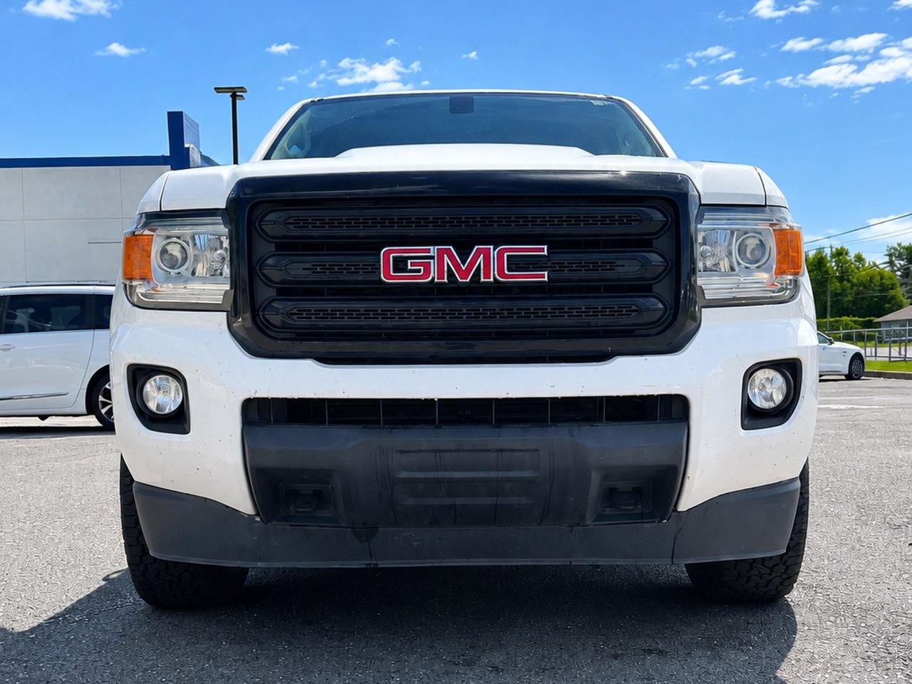 2018 GMC Canyon SLE White Granby - photo #9