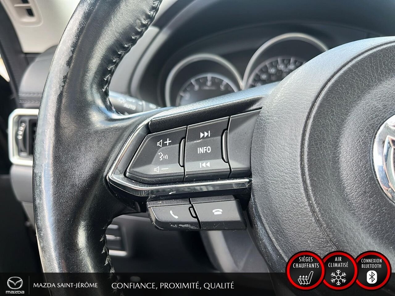 2019 Mazda CX-5 GT Turbo | TOIT OUVRANT | CUIR | AWD | Blue Saint-Jérôme - photo #14