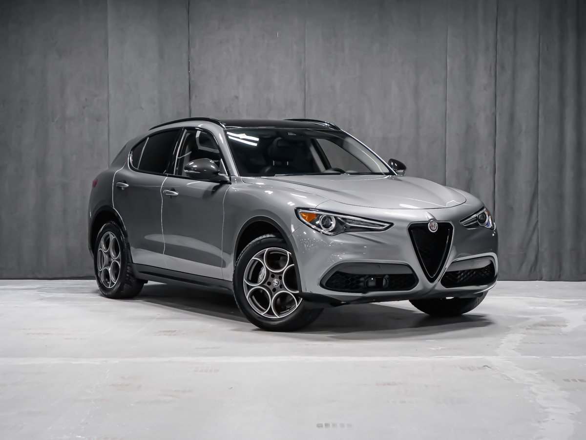 Alfa Romeo Stelvio Sprint 2021 Gris Montréal - photo #1