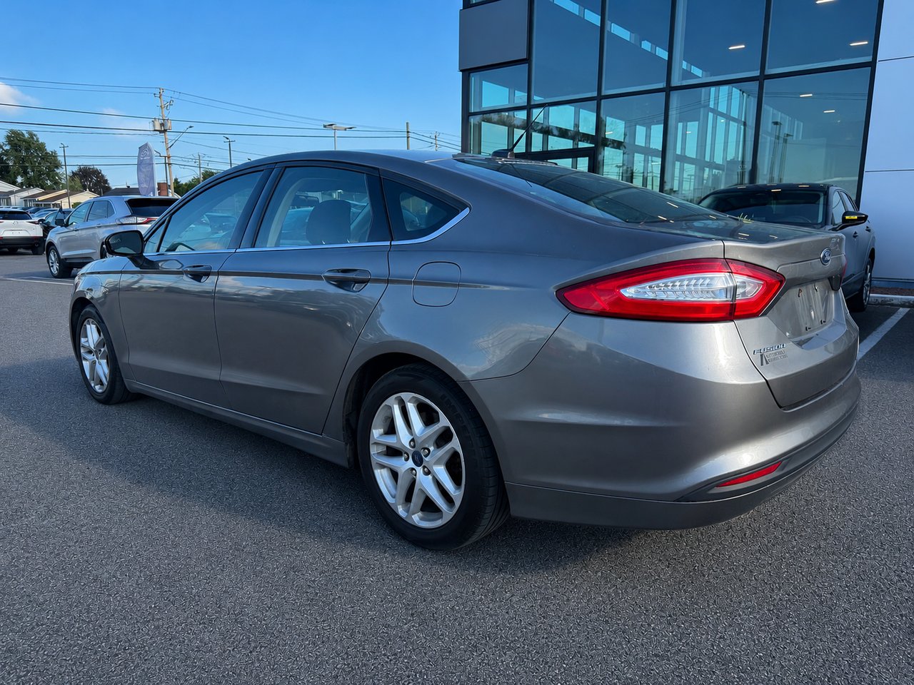 Ford Fusion AUTOMTIQUE / BAS KILOMÉTRAGE / BLUETOOTH 2014 Gris Châteauguay - photo #5