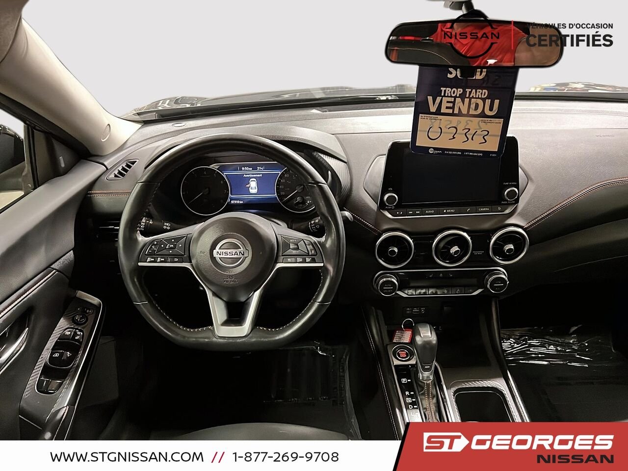 2021 Nissan Sentra Grey Saint-Georges - photo #9