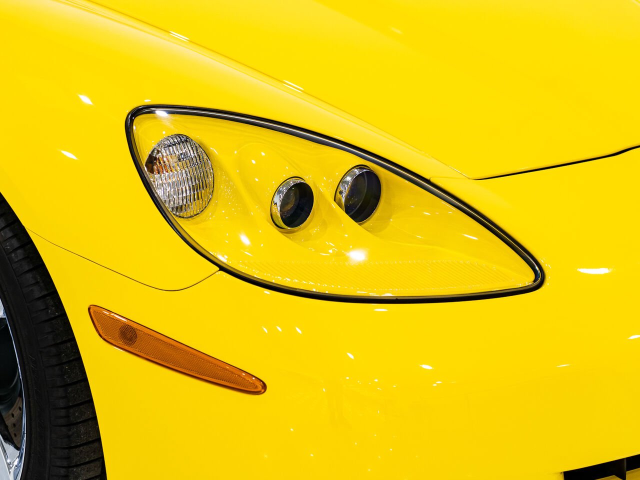 2008 Chevrolet Corvette With only 900km (563mi) From new with window sticker Yellow Kirkland - photo #76