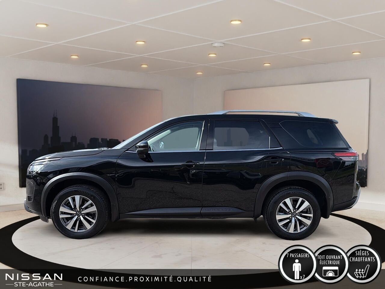 2024 Nissan Pathfinder SL 4RM Black Saint-Jérôme - photo #5