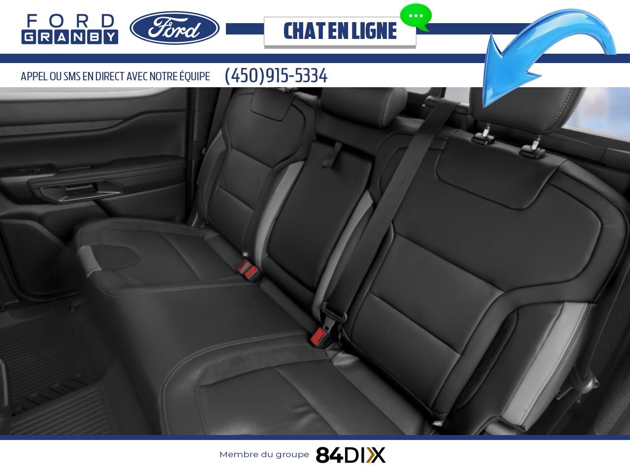 Ford Ranger 2025 Noir ombre Granby - photo #12