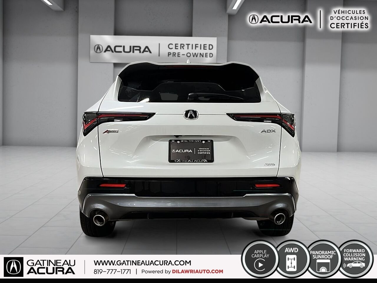 Acura ADX A-Spec AWD 2025 Blanc Ottawa & Gatineau - photo #17