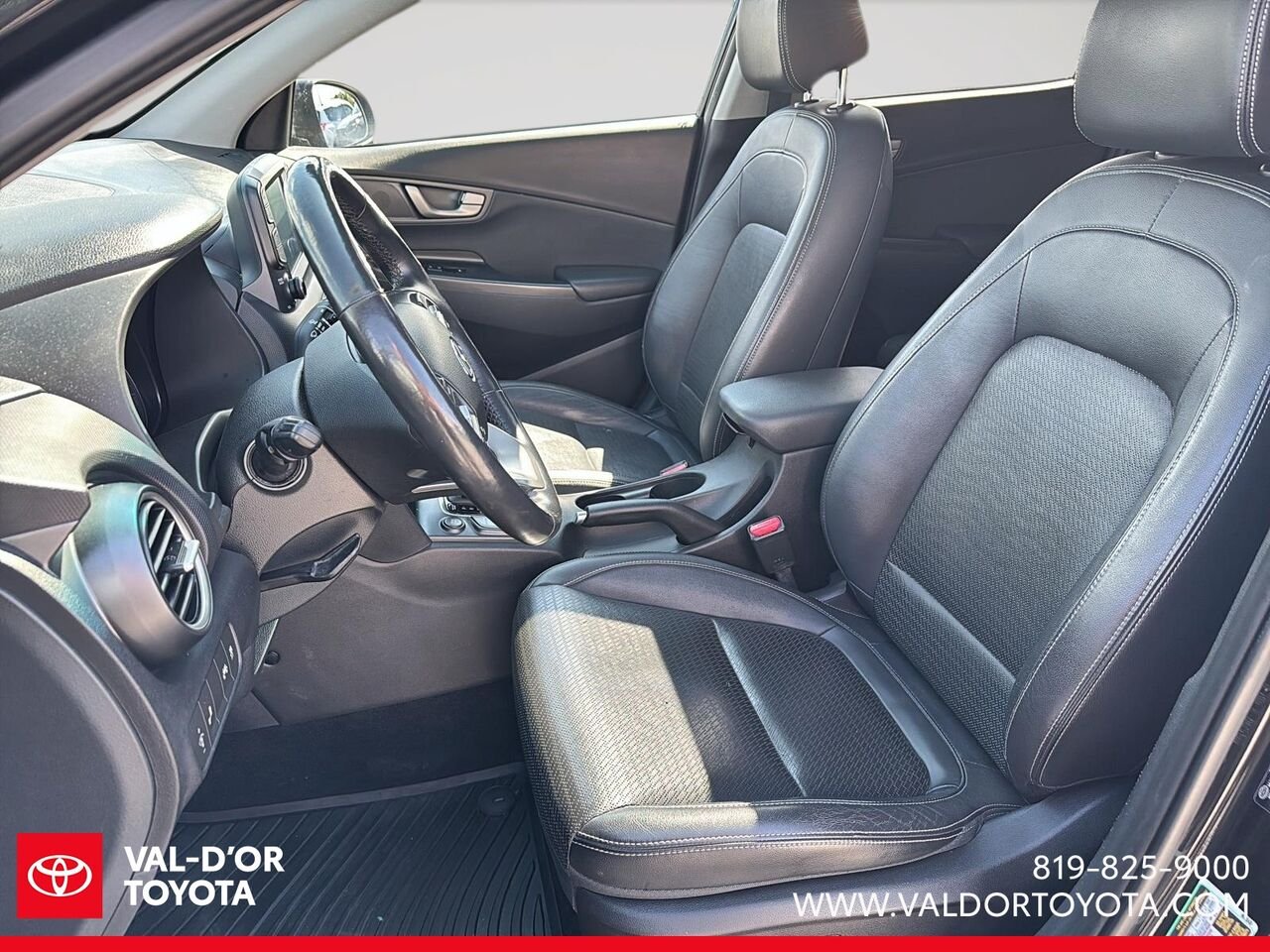 Hyundai Kona 2.0L Luxe TI 2019 Noir Val-d'Or - photo #7