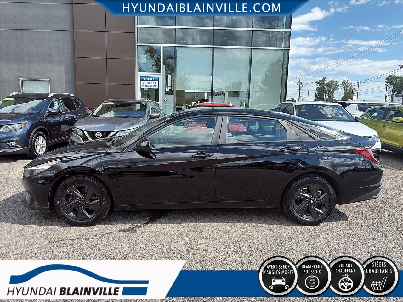 Hyundai Elantra 2021 Noir Blainville - photo #6