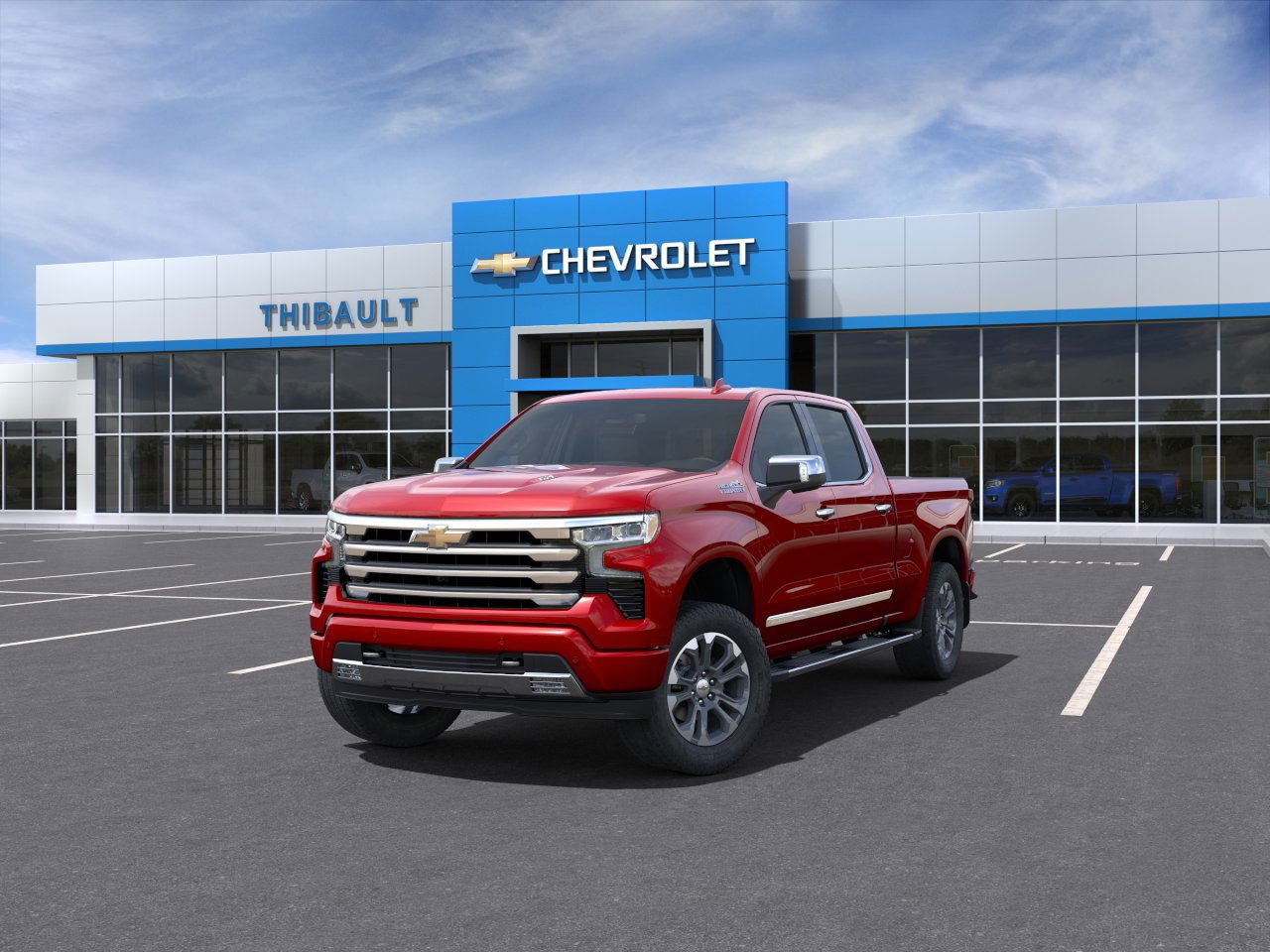 Chevrolet Silverado 1500 High Country 2025 Teinte rouge éclatant Saint-Eustache - photo #7