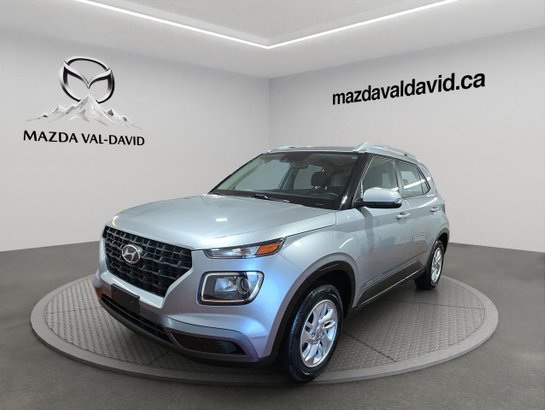 Hyundai Venue Preferred IVT, volant chauffant, commande audio au volant, Apple Carplay 2021 Argent
