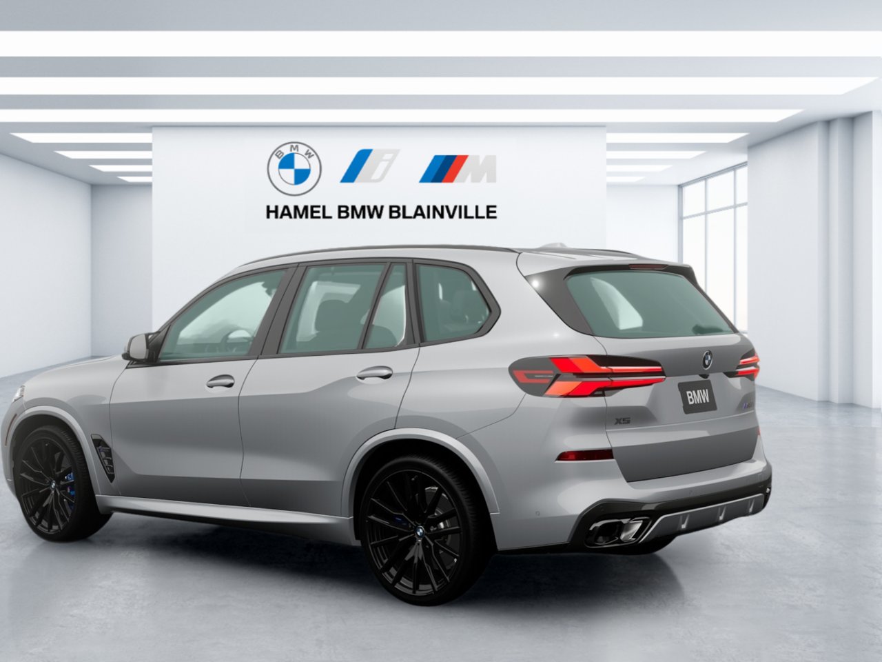 2026 BMW X5 M60i Frozen Pure Grey Blainville - photo #1