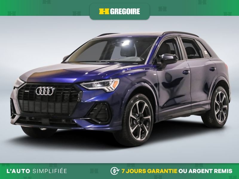 Audi Q3 2022 Bleu Saint-Eustache - photo #2