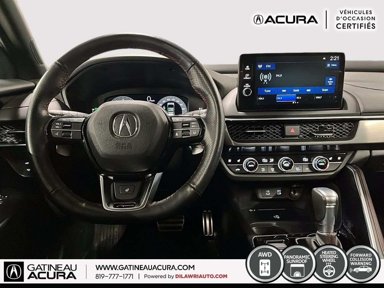 ACURA ADX A-Spec AWD 2025 Gris Gatineau - photo #2