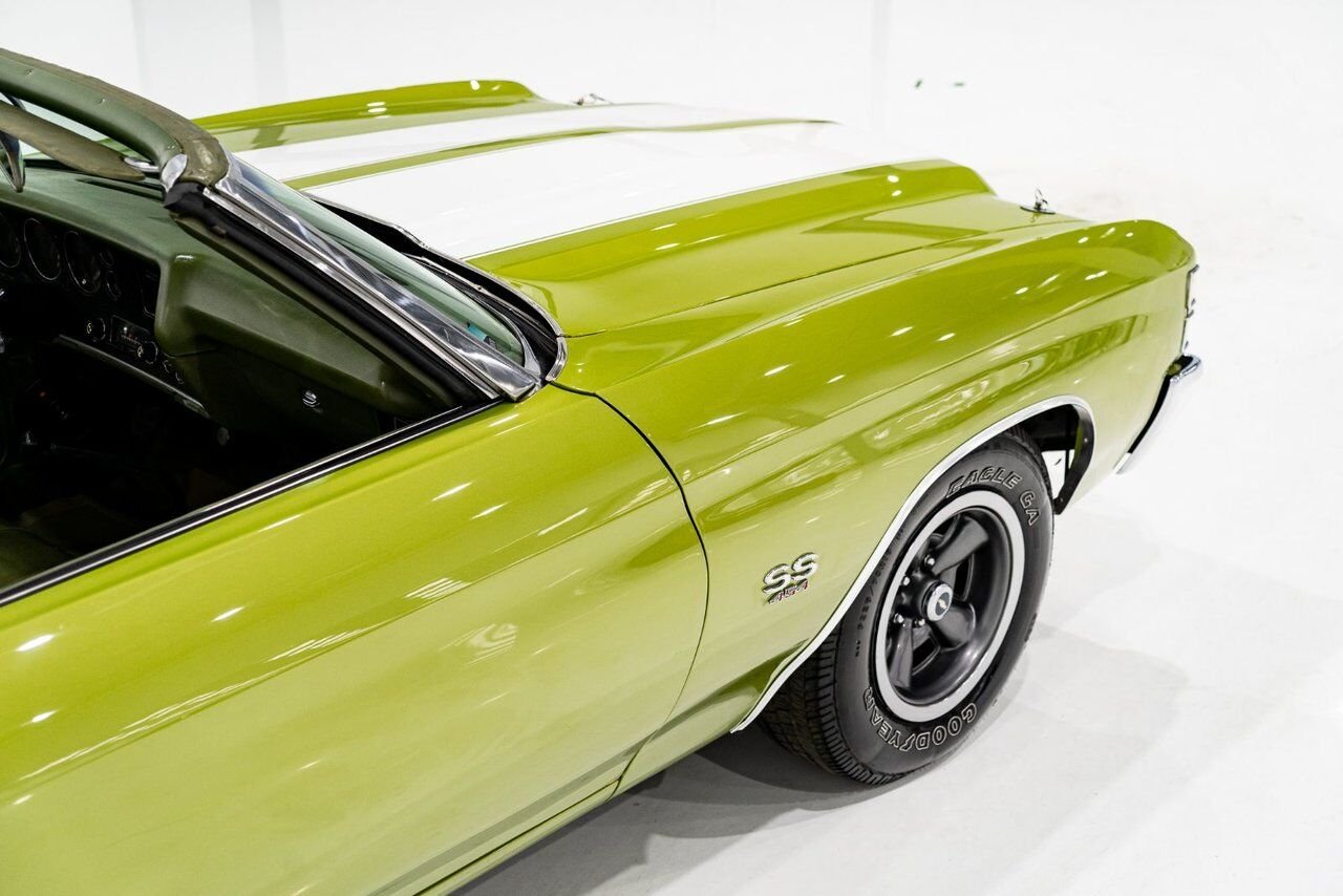 Chevrolet Chevelle SS Matching numbers 454 LS5 4-speed 1971 Vert Montréal - photo #47