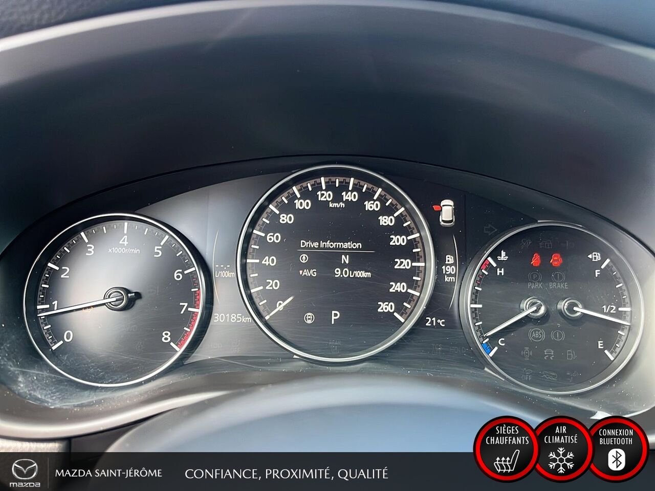 Mazda CX-50 GT | TOIT PANORAMIQUE | CUIR BRUN | AWD | 2025 Blanc Saint-Jérôme - photo #16