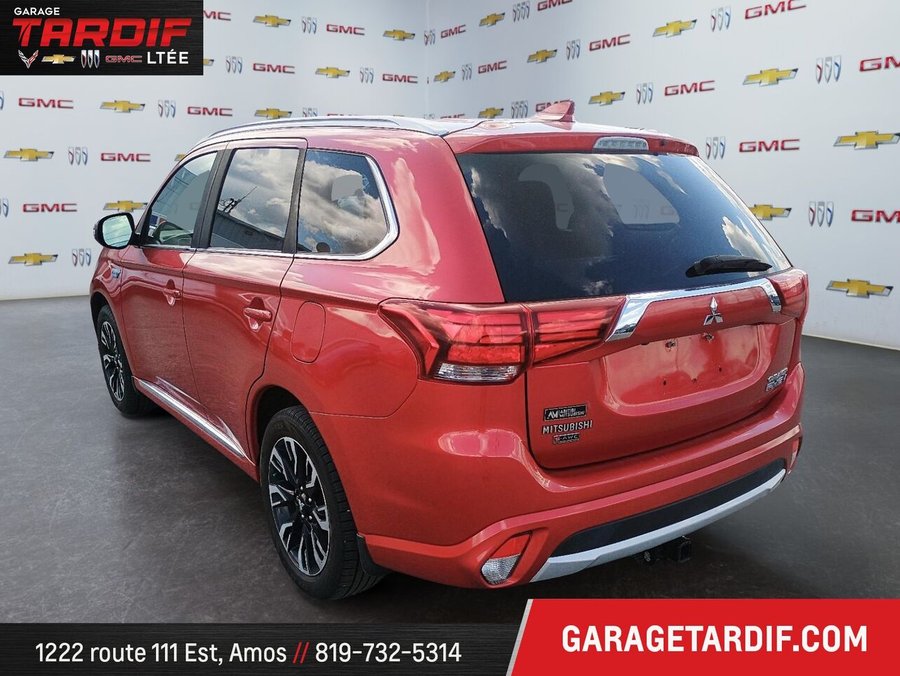 2018 Mitsubishi Outlander Plug-In Hybrid 2018 Red