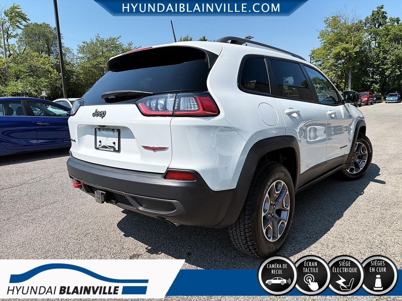 2020 Jeep Cherokee White Blainville - photo #3