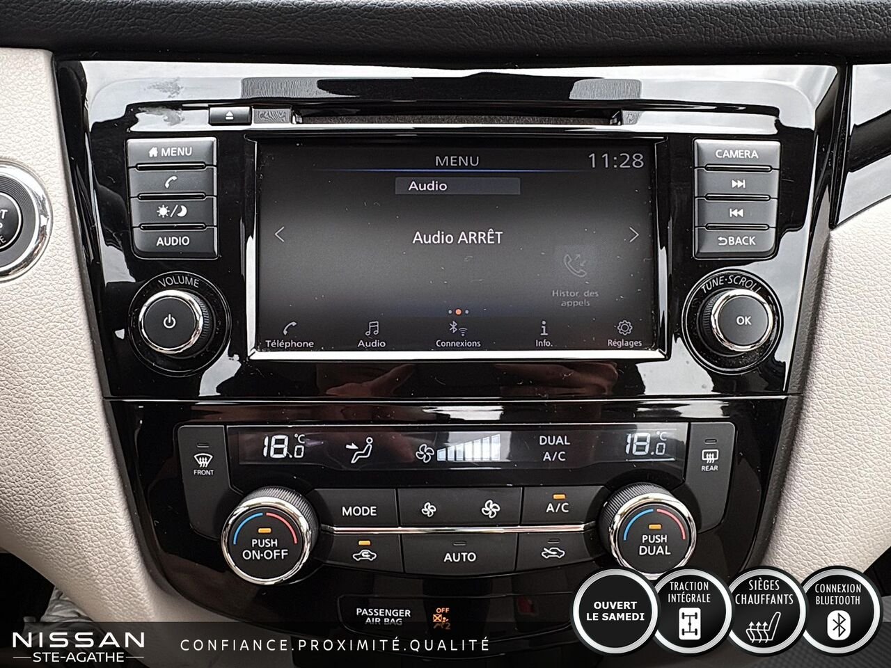 2021 Nissan Qashqai SV TA CVT Blue Saint-Jérôme - photo #17