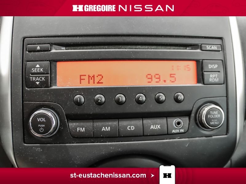 Nissan MICRA SR4600 | S AUTOMATIQUE CLIMATISATION BAS KILOMETRAGE 2017 Rouge Laval - photo #18