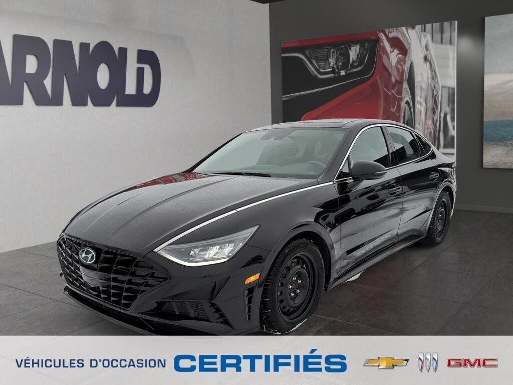 2021 Hyundai Sonata VIN 5NPEJ4J20MH089314 Black Baie-Comeau - photo #1