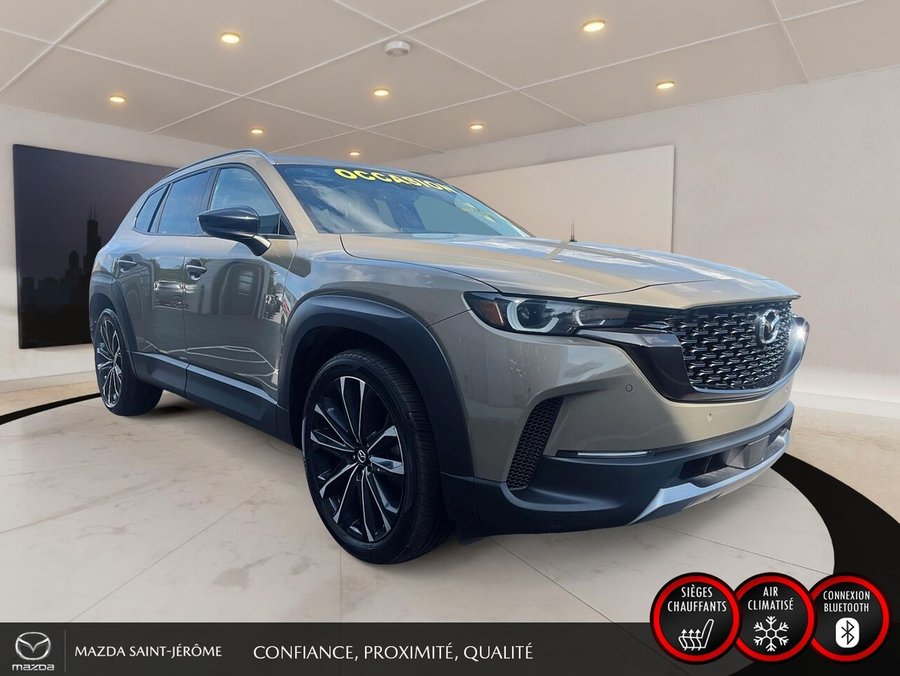 Mazda CX-50 GT avec moteur turbo | TOIT PANORAMIQUE | AWD | CUIR 2023 Beige