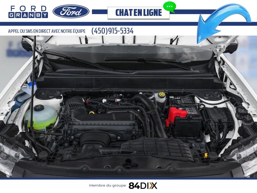 Ford Maverick LARIAT cabine SuperCrew TI 2025 Blanc sidéral métallisé