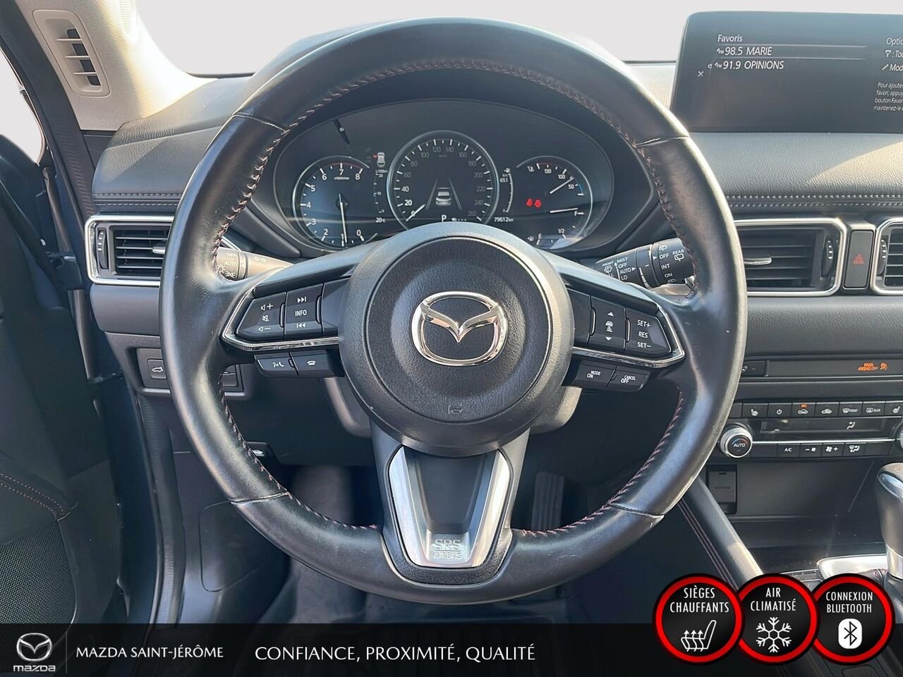 2022 Mazda CX-5 Édition Kuro | AWD | TOIT OUVRANT | CUIR | Grey Saint-Jérôme - photo #13