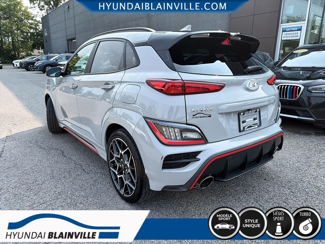 Hyundai Kona N 2022 Gris Blainville - photo #5
