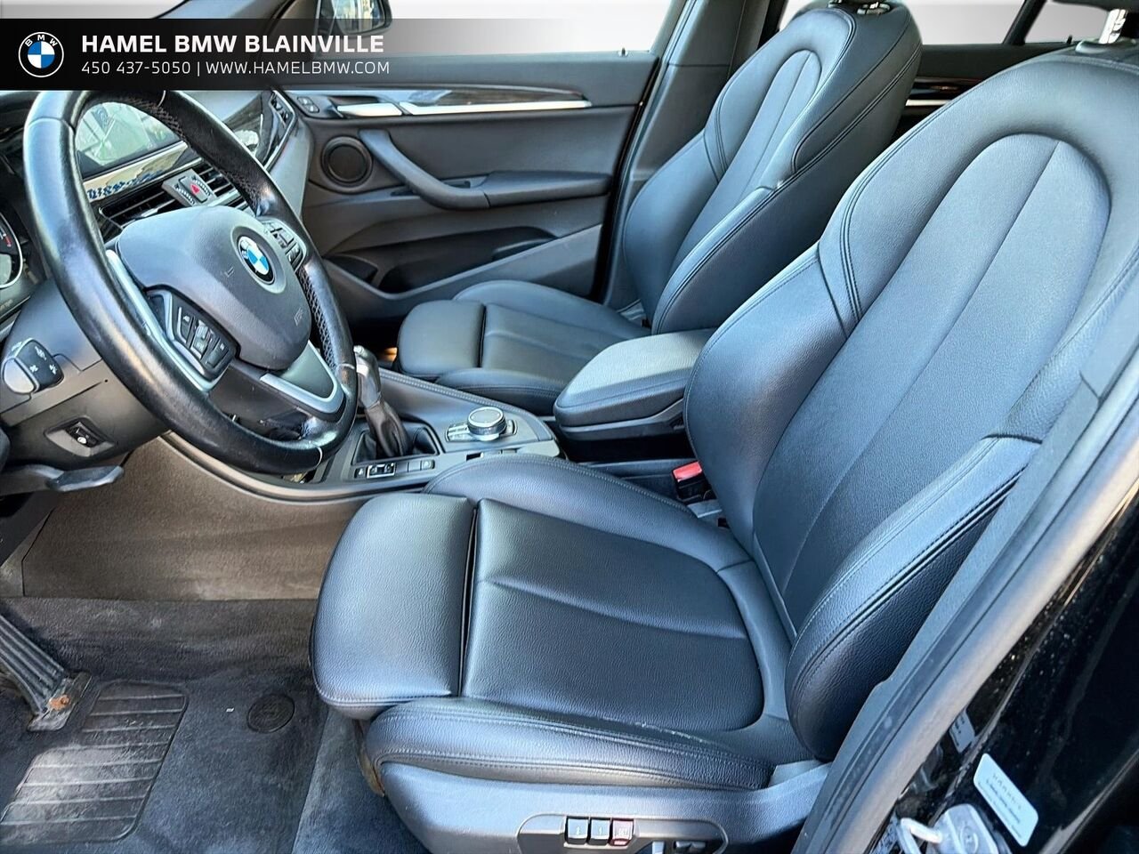 BMW X1 xDrive28i 4 portes TI 2017 Noir Blainville - photo #8